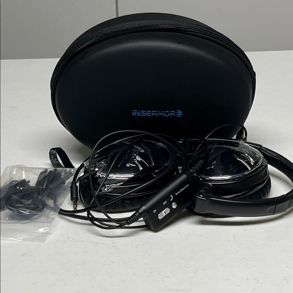 Insermore Other - Wireless Noise Canceling Over Ear Headphones Foldable Travel Set